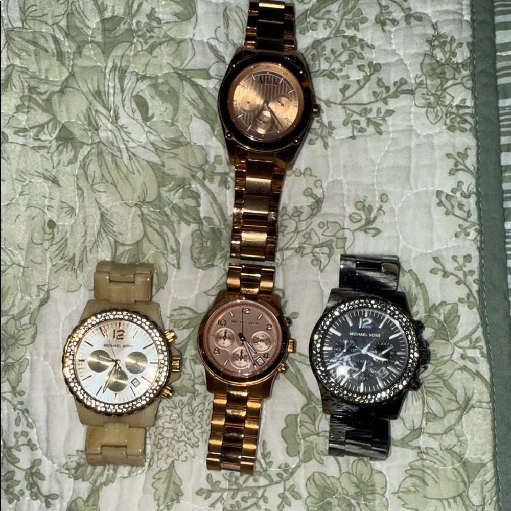 Michael Kors Gold and Silver Women's Watches